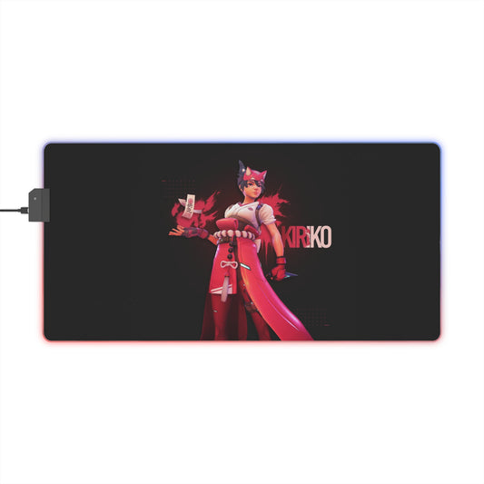 KIRIKO 001 - Overwatch 2 LED Gaming Mouse Pad
