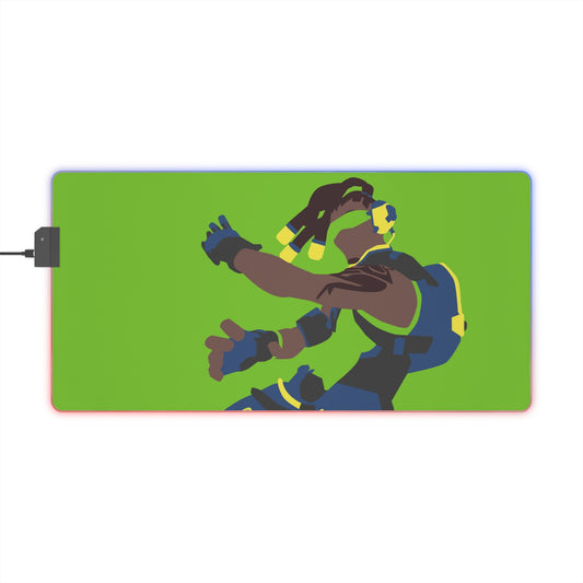 Lucio 001 - Overwatch 2 LED Gaming Mouse Pad