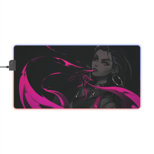 Reyna - VALORANT LED Gaming Mouse Pad