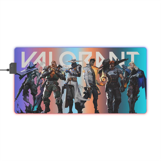 VALORANT 002 LED Gaming Mouse Pad