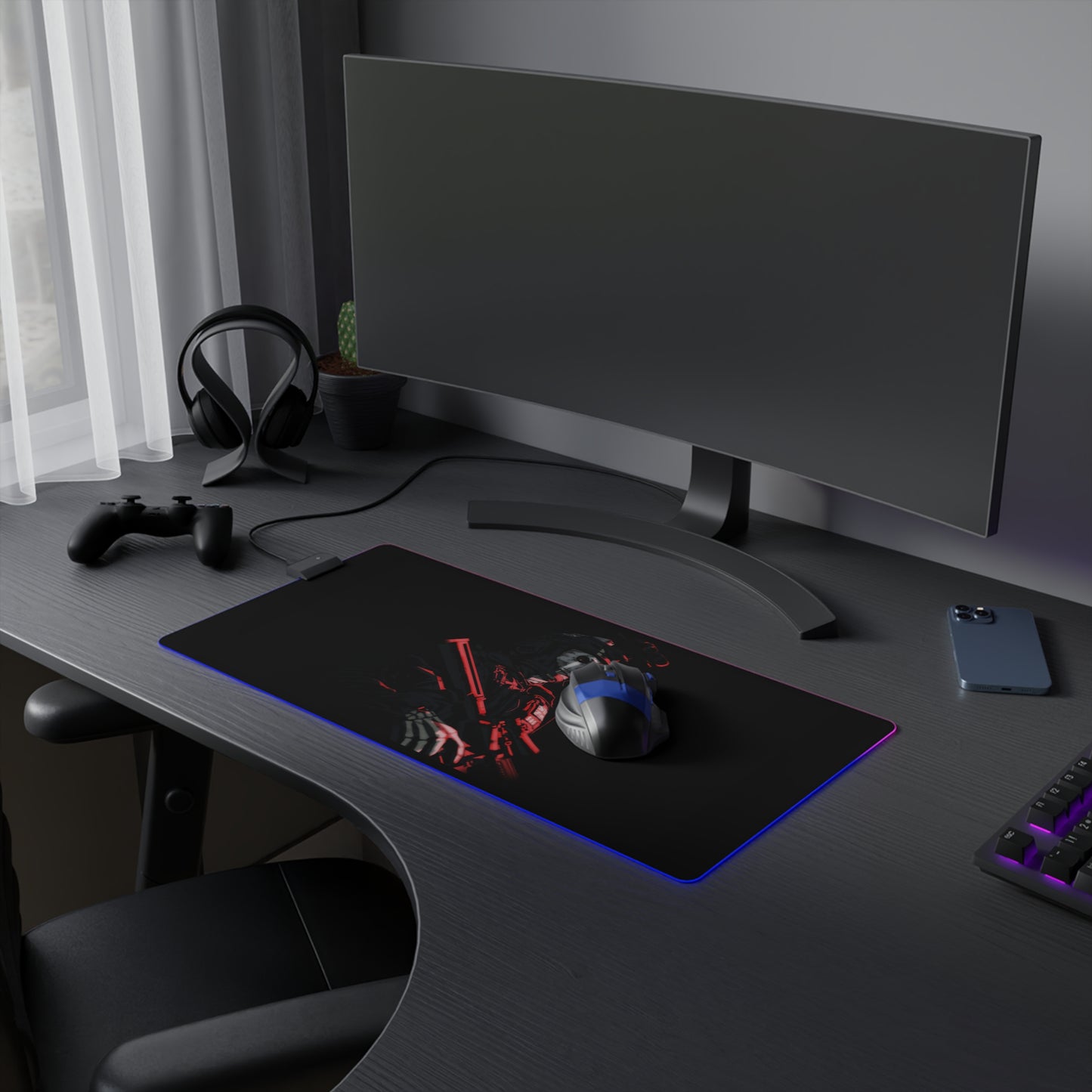 COD 001 -  LED Gaming Mouse Pad
