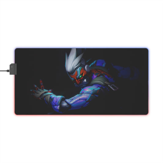 Genji 001 - Overwatch 2 LED Gaming Mouse Pad