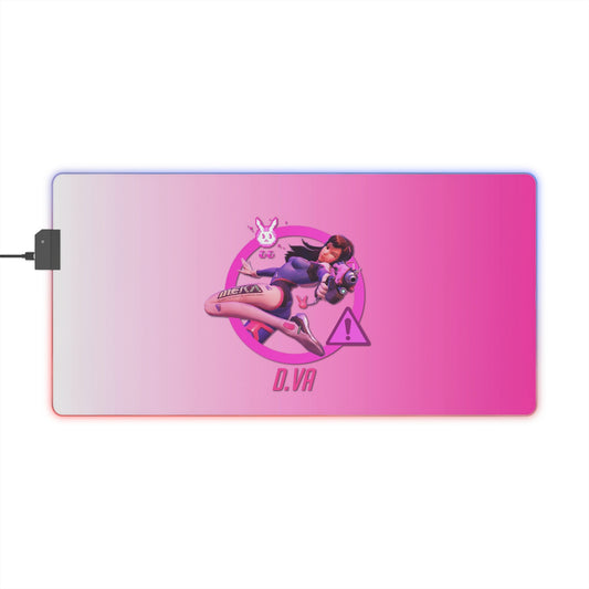 D.va 005 - Overwatch 2 LED Gaming Mouse Pad
